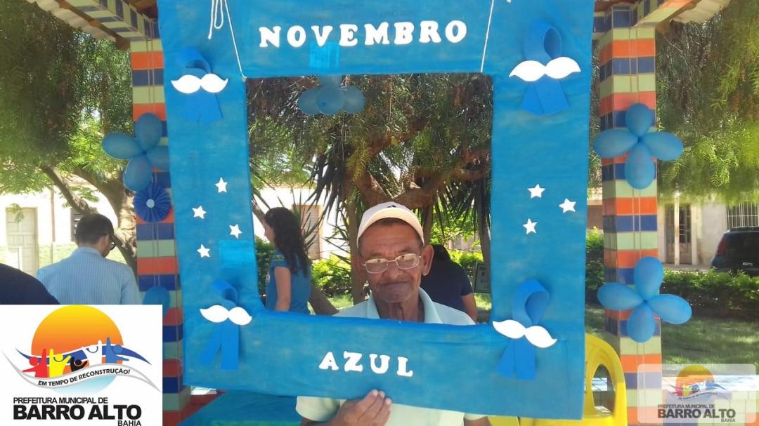 Barro Alto apoia o movimento Novembro Azul: incentivando os homens a cuidarem da saúde!